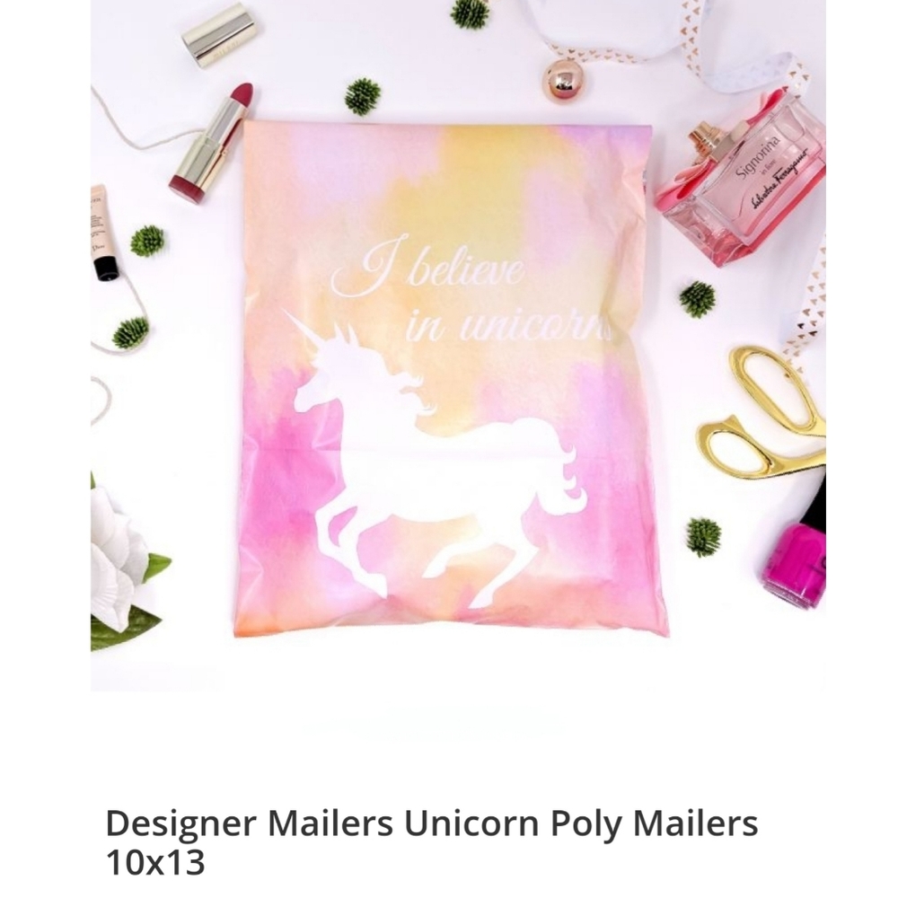 10"×13" Unicorn Pink Self Adhesive Poly Mailers